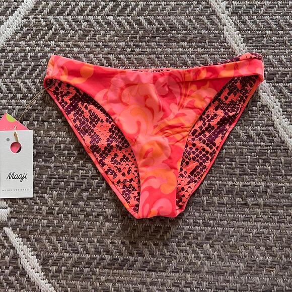 Maaji reversible bikini bottom sz S - Picture 1 of 4